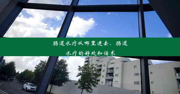 肠道水疗从哪里进去、肠道水疗的好处和话术