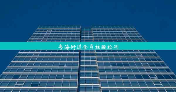 <b>粤海街道全员核酸检测</b>