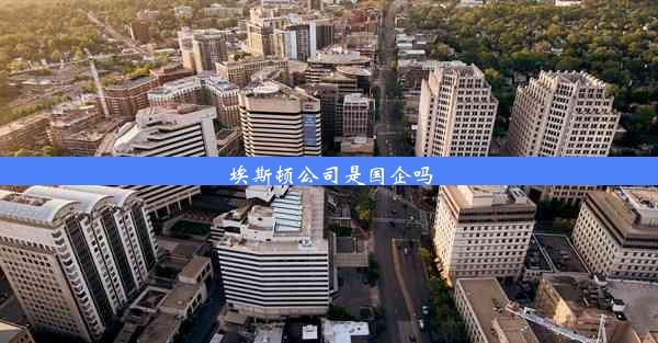 埃斯顿公司是国企吗