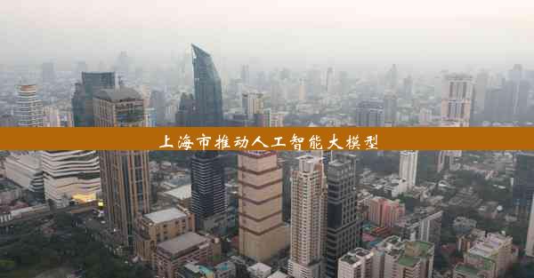 上海市推动人工智能大模型