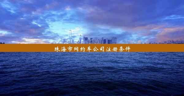 珠海市网约车公司注册条件