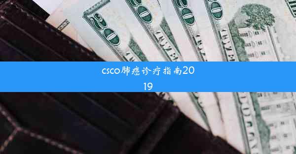 csco肺癌诊疗指南2019