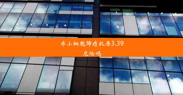 非小细胞肺癌抗原3.39危险吗