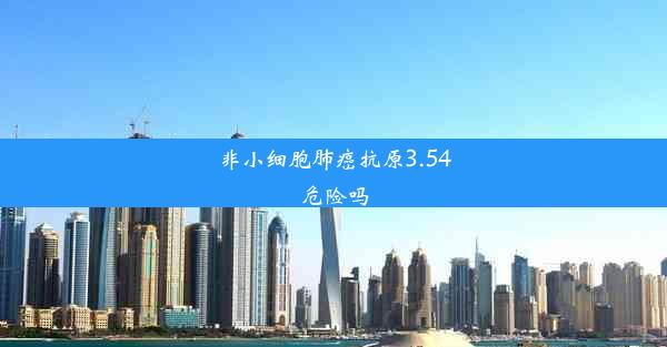 <b>非小细胞肺癌抗原3.54危险吗</b>