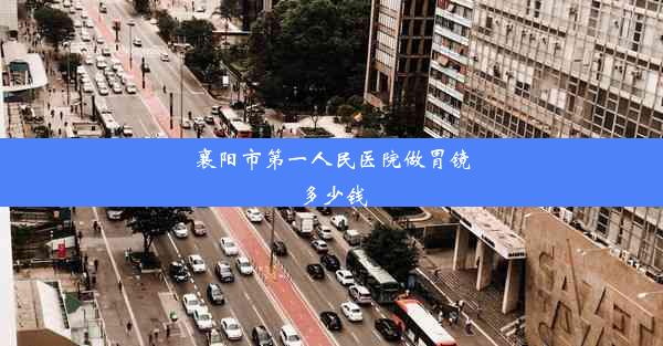 襄阳市第一人民医院做胃镜多少钱