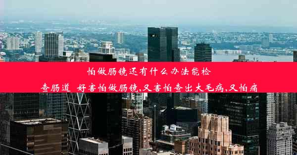 怕做肠镜还有什么办法能检查肠道_好害怕做肠镜,又害怕查出大毛病,又怕痛