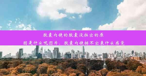 胶囊内镜的胶囊没拉出的原因是什么呢图片、胶囊内镜排不出来什么感觉