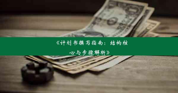 《计划书撰写指南：结构核心与步骤解析》