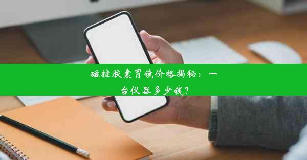 磁控胶囊胃镜价格揭秘：一台仪器多少钱？