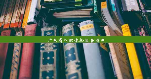 广东省入职体检报告图片