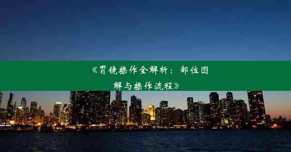 <b>《胃镜操作全解析：部位图解与操作流程》</b>