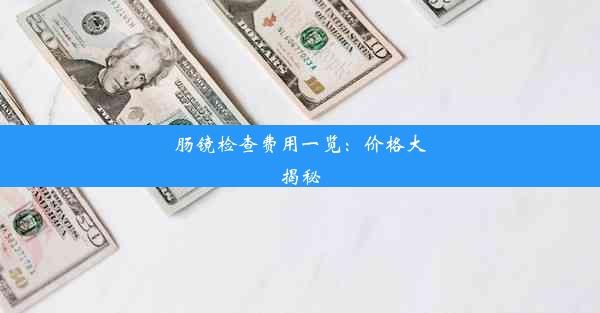 肠镜检查费用一览：价格大揭秘