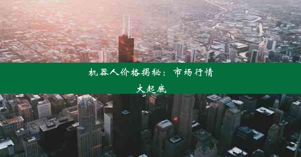 机器人价格揭秘：市场行情大起底