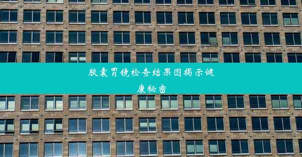 胶囊胃镜检查结果图揭示健康秘密