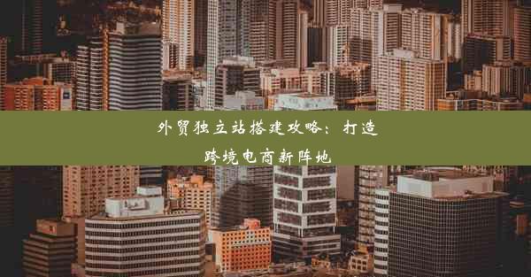 外贸独立站搭建攻略：打造跨境电商新阵地