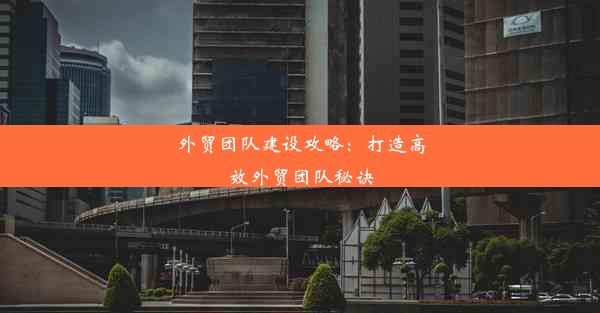 <b>外贸团队建设攻略：打造高效外贸团队秘诀</b>