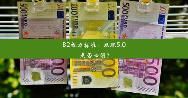 <b>B2视力标准：双眼5.0是否必须？</b>