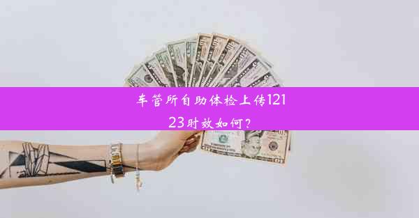 车管所自助体检上传12123时效如何？