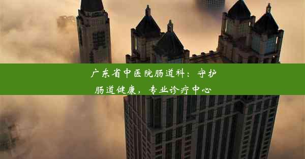 <b>广东省中医院肠道科：守护肠道健康，专业诊疗中心</b>