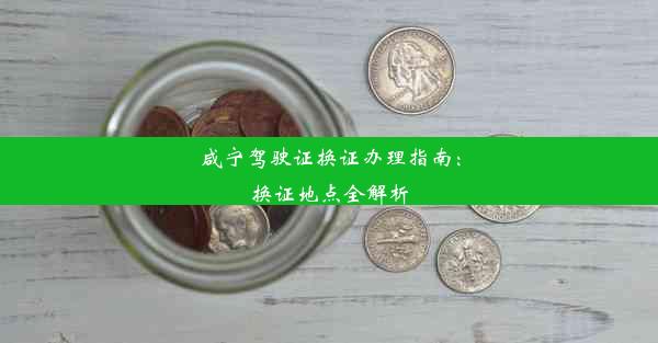 咸宁驾驶证换证办理指南：换证地点全解析