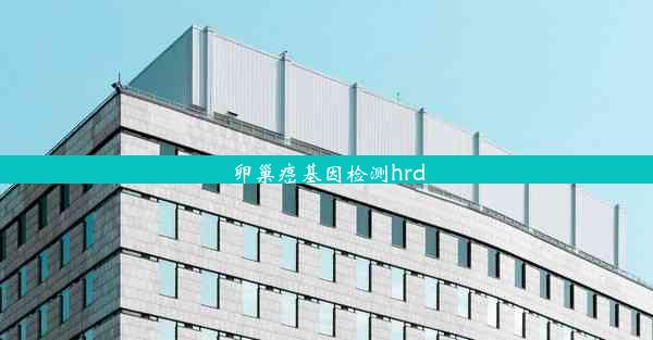 卵巢癌基因检测hrd