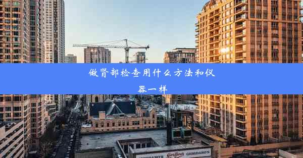 做肾部检查用什么方法和仪器一样