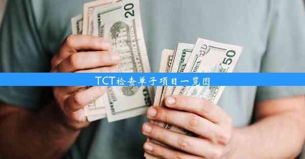 TCT检查单子项目一览图