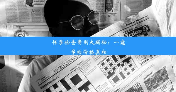 怀孕检查费用大揭秘：一窥孕检价格真相