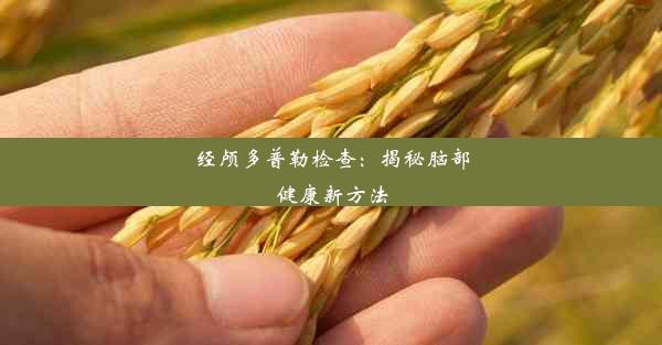 <b>经颅多普勒检查：揭秘脑部健康新方法</b>