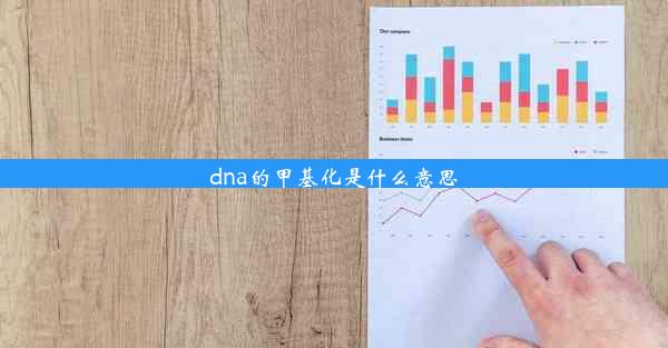 dna的甲基化是什么意思