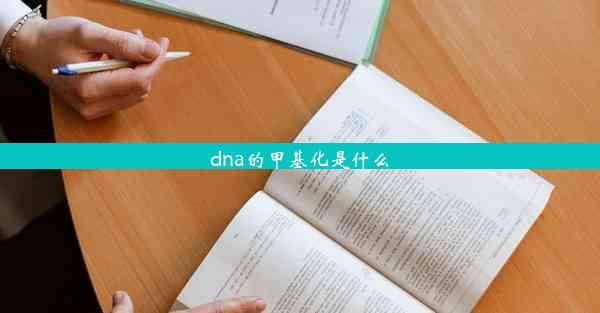 dna的甲基化是什么