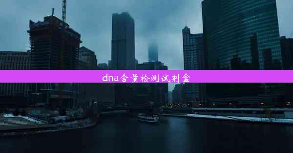 dna含量检测试剂盒