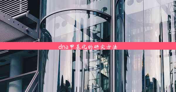 dna甲基化的研究方法