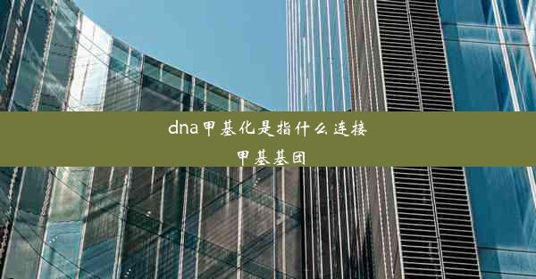 dna甲基化是指什么连接甲基基团