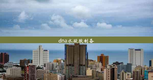 dna水凝胶制备