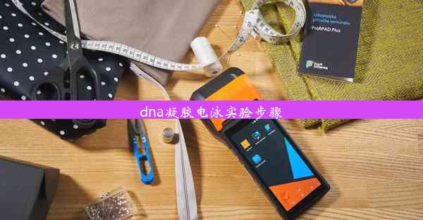 dna凝胶电泳实验步骤