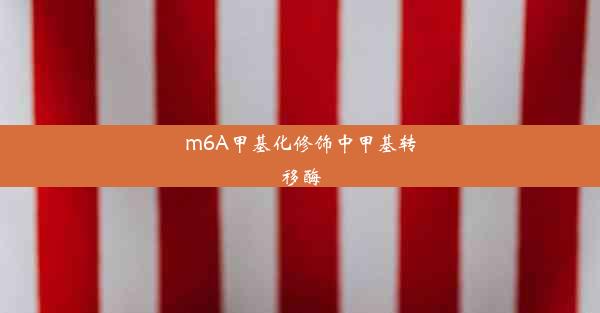 m6A甲基化修饰中甲基转移酶