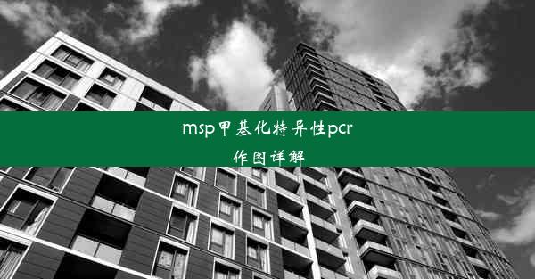 msp甲基化特异性pcr作图详解