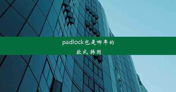 padlock包是哪年的款式 韩国