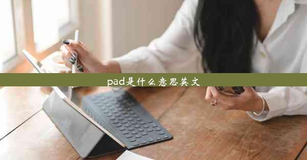 pad是什么意思英文