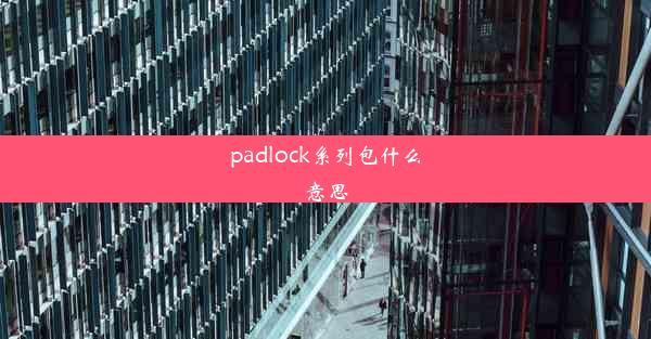 padlock系列包什么意思