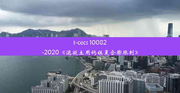 t-cecs 10082-2020《混凝土用钙镁复合膨胀剂》