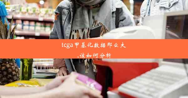 tcga甲基化数据那么大,该如何分析