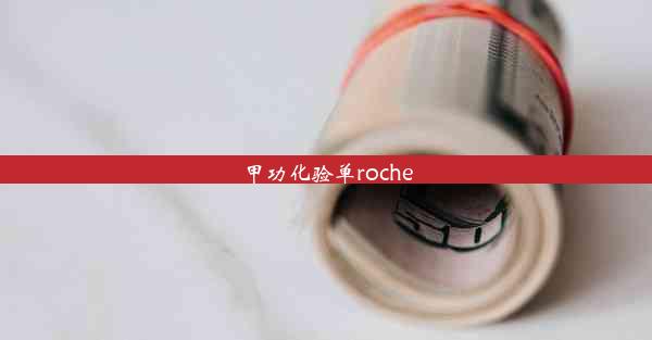 甲功化验单roche