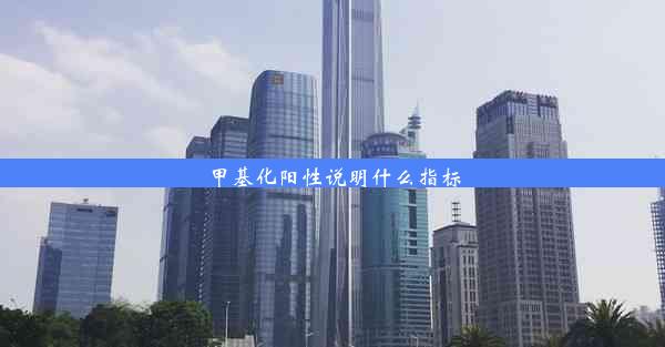 <b>甲基化阳性说明什么指标</b>