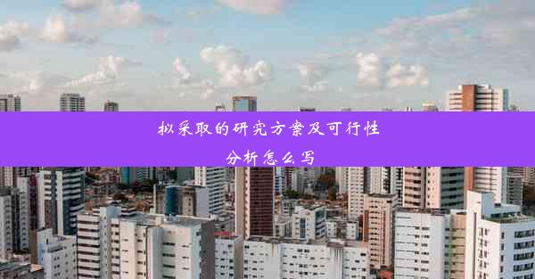 拟采取的研究方案及可行性分析怎么写