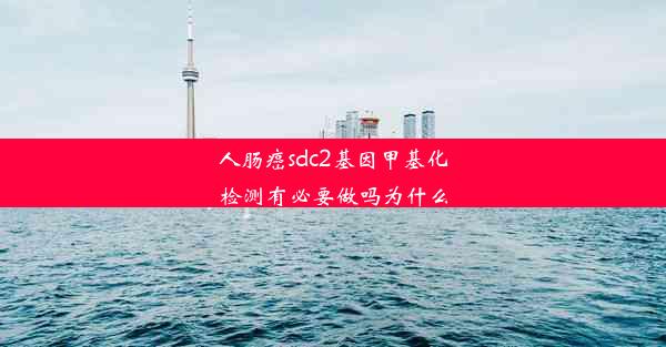 <b>人肠癌sdc2基因甲基化检测有必要做吗为什么</b>