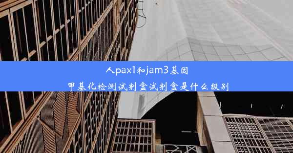 人pax1和jam3基因甲基化检测试剂盒试剂盒是什么级别