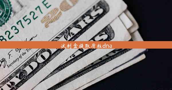 试剂盒提取质粒dna