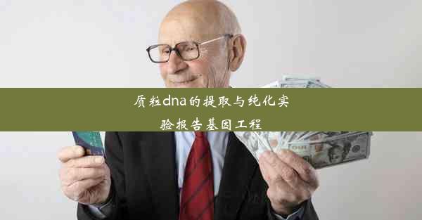 质粒dna的提取与纯化实验报告基因工程